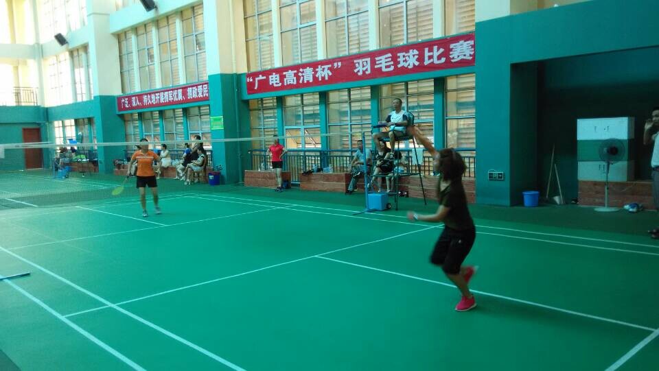 南平分公司举办“广电高清杯”羽毛球赛