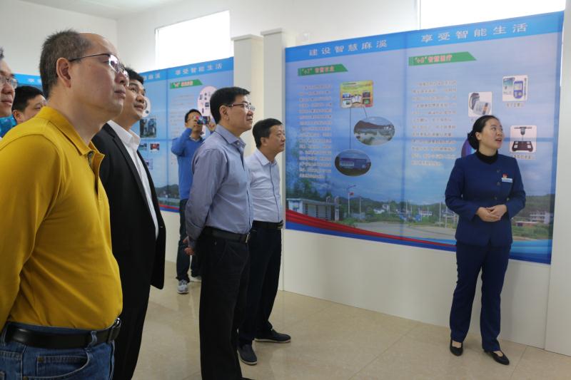 集团副总经理梁章林一行深入南平分公司调研